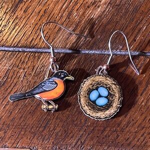 Bird and Nest Earrings
Never Worn